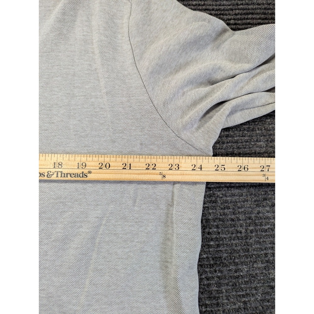 Skechers GoWalk Shirt Mens XL Gray Cotton Embroidered Logo Long Sleeve Crewneck - Picture 15 of 16